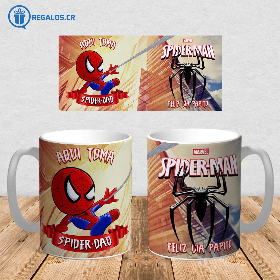 Taza Spiderman  Tazas personalizadas en Costa Rica