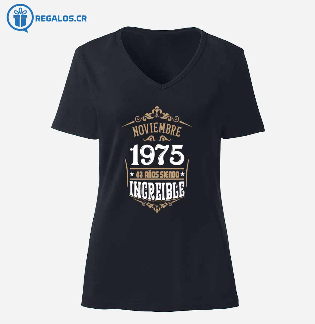 Camiseta de mujer cumpleaños - Increible 2 - Regalos.cr